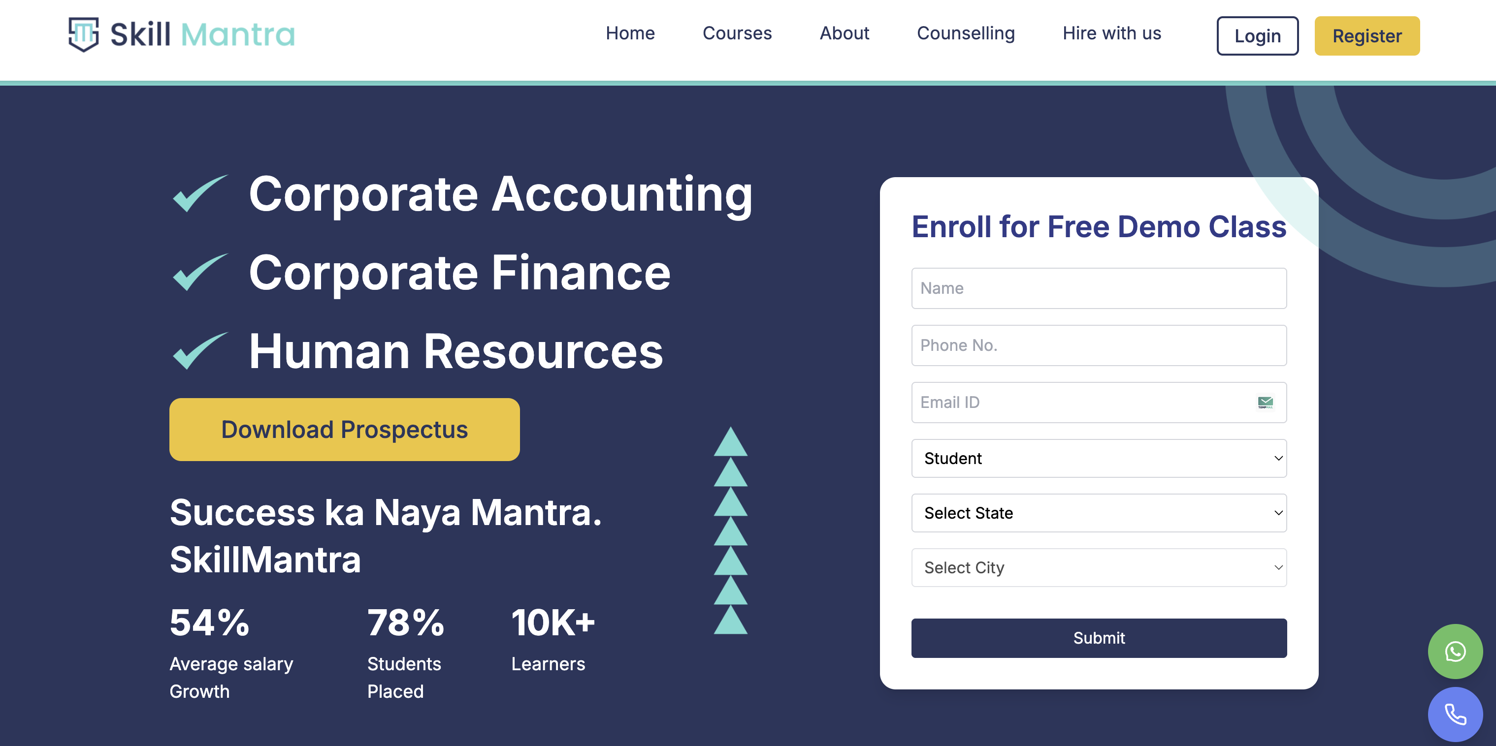 Skill Mantra website