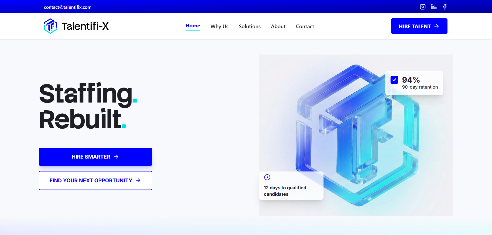 TalentifiX website