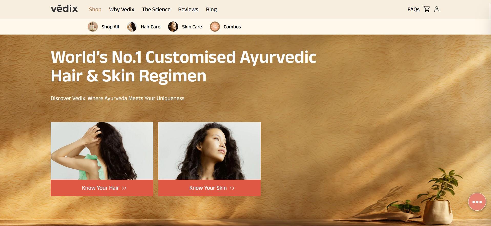 Vedix website