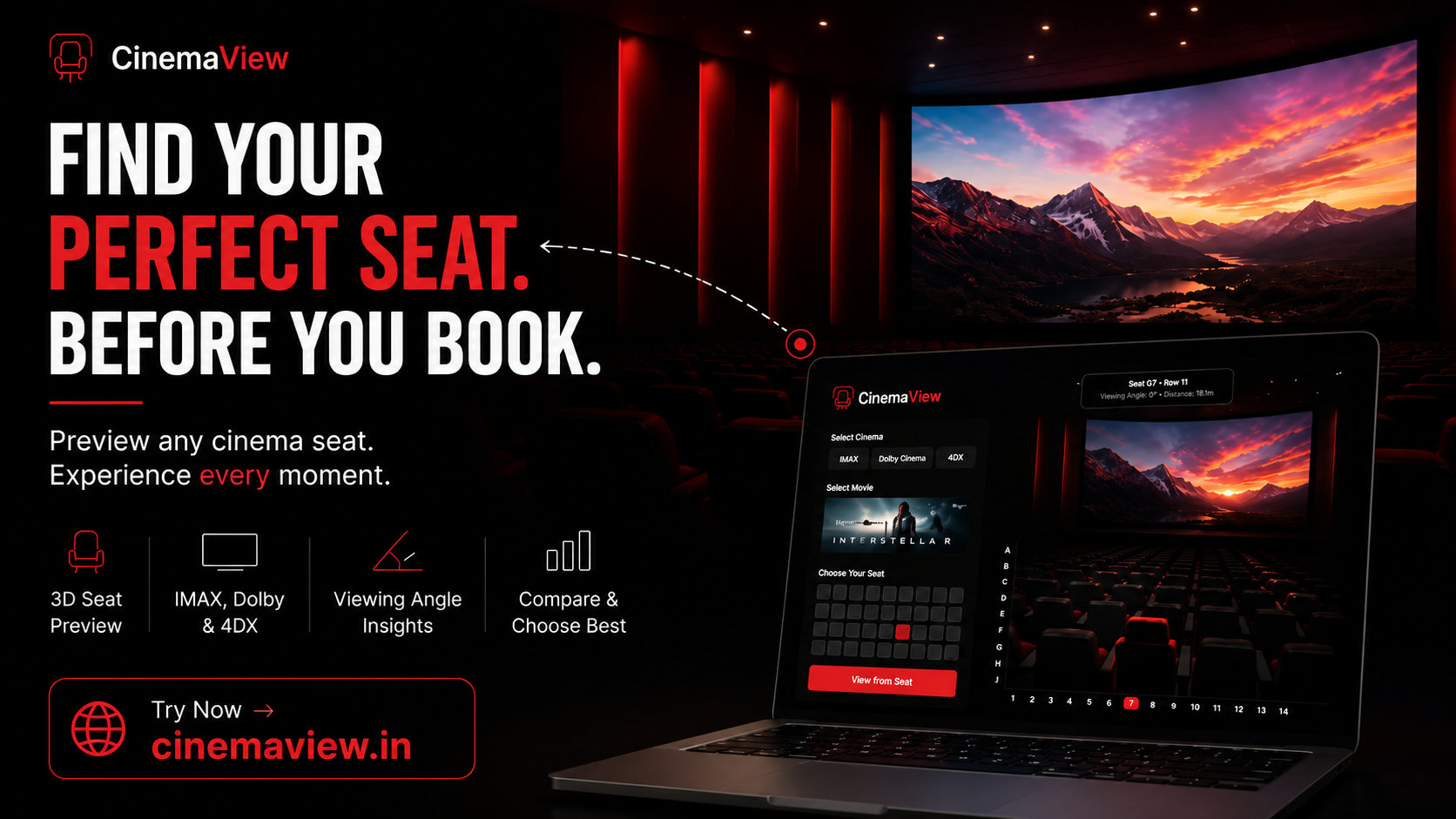 CinemaView interface