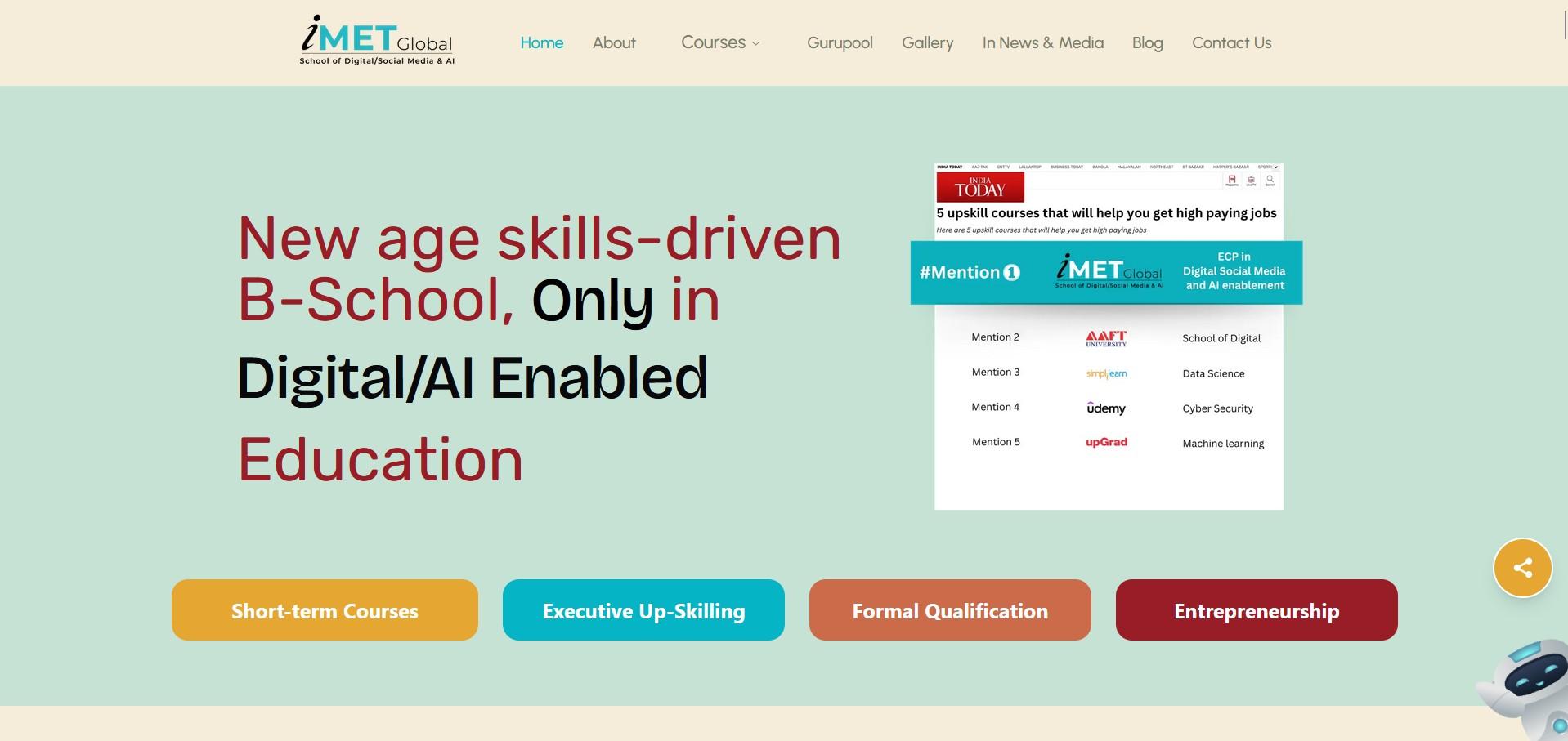 iMET Global website
