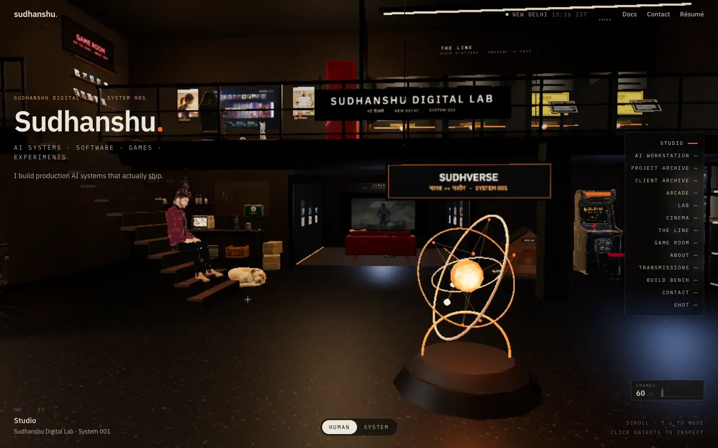 Sudhverse interface